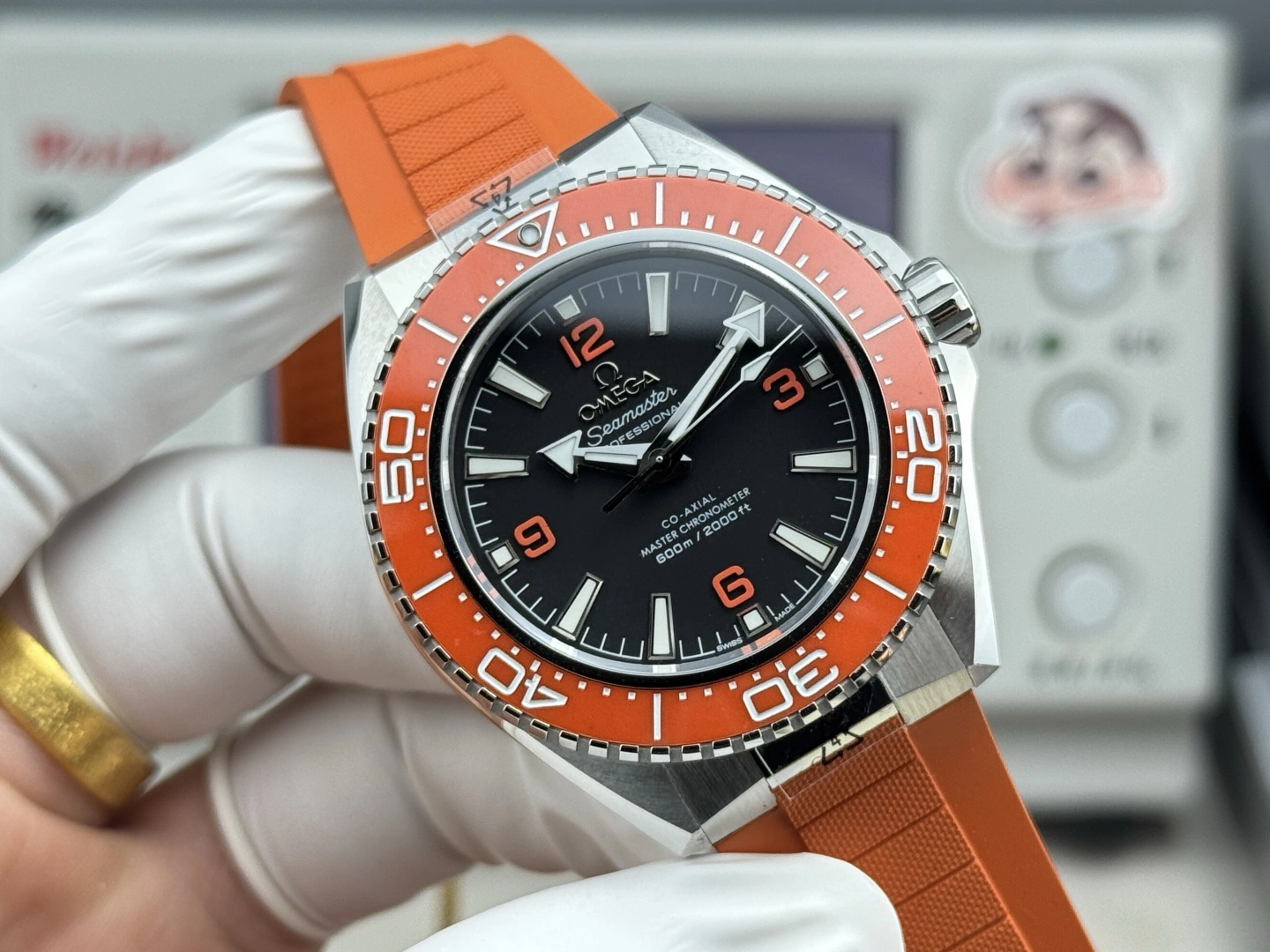 CBD Factory Omega Seamaster Planet Ocean 600M 42mm Black Dial Orange Arabic Numerals Orange Ceramic Bezel Orange Rubber Strap (217.32.42.21.01.004) 1:1 Super Clone – DD8912 Movement GoAnywhere 292